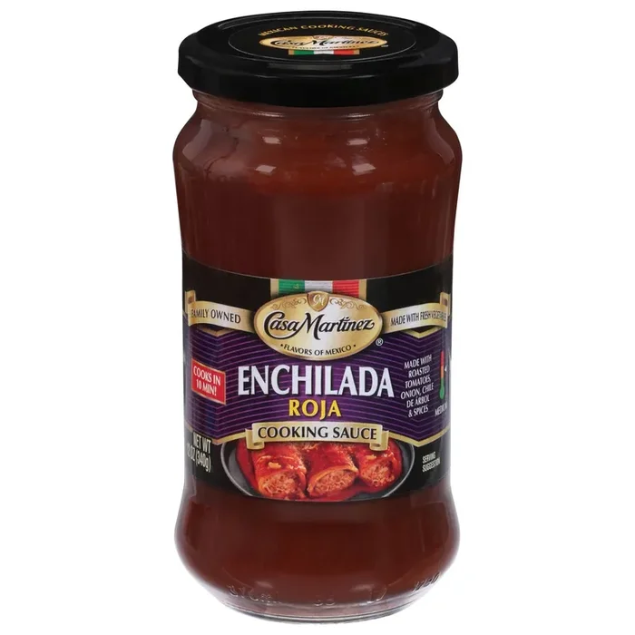 Casa Martinez Enchilada Roja Sauce – 12 Oz