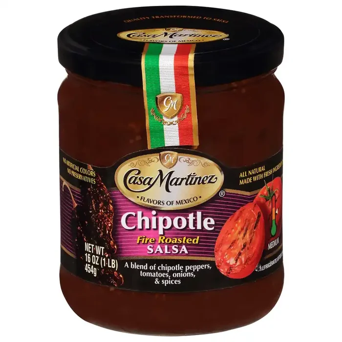 Casa Martinez Gourmet Salsa, Chipotle Fire Roasted