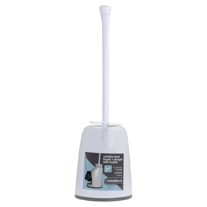 Casabella Wayclean Combo Bowl Brush/Plunger