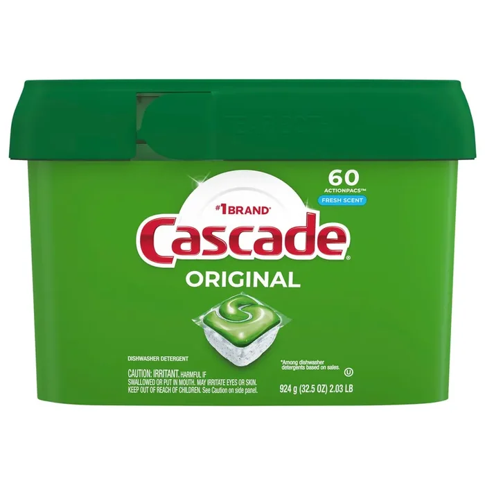 Cascade ActionPacs Dishwasher Detergent, Fresh Scent