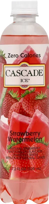Cascade Ice Strawberry Watermelon Sparkling Water – 17.2 oz