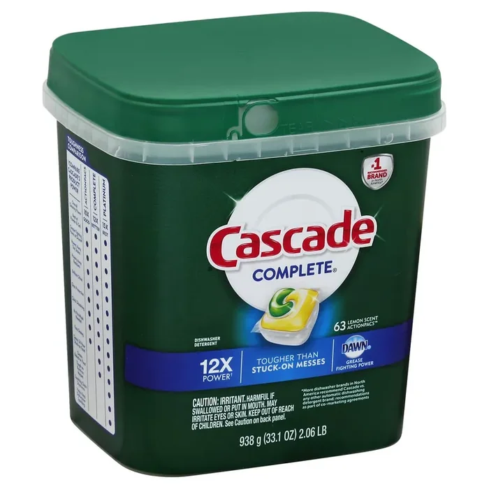 Cascade Lemon Complete Actn Pac Tub