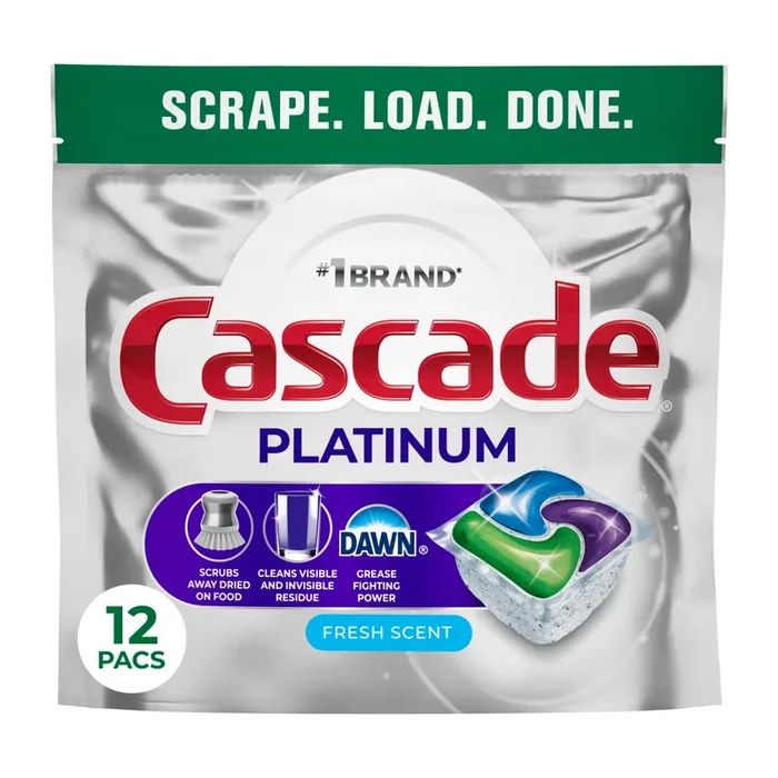 Cascade Platinum Fresh Scent Dishwasher Action Pacs