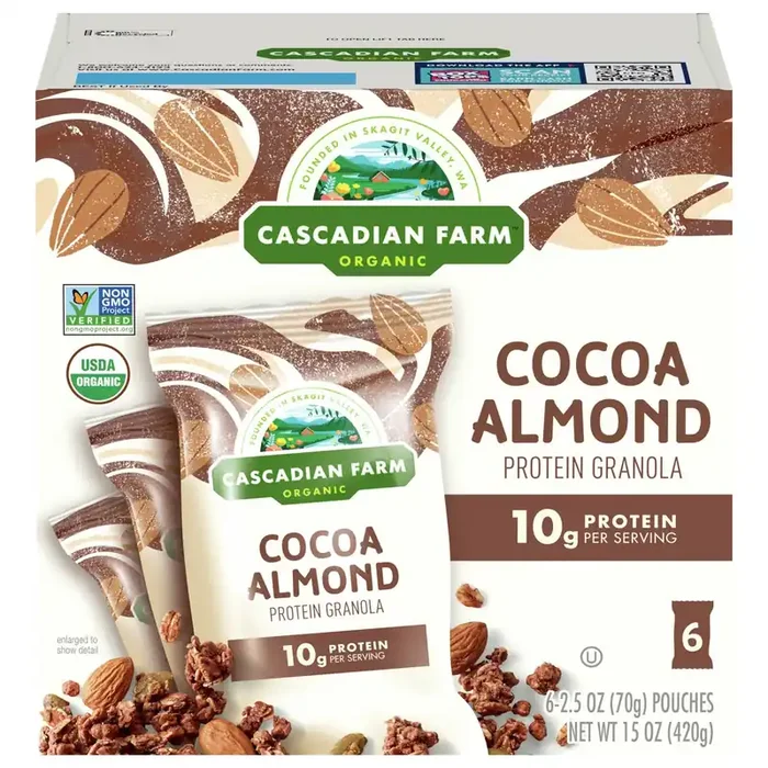 Cascadian Farm Cocoa Almond Protein Granola