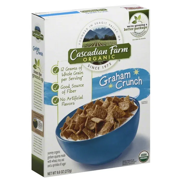 Cascadian Farm Graham Crunch Breakfast Cereal