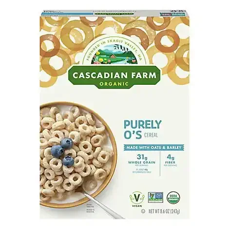 Cascadian Farm Organic Cereal Purely Os – 8.6 Oz