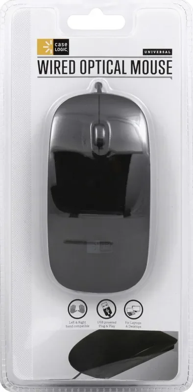 Case Logic Wired Mouse Black