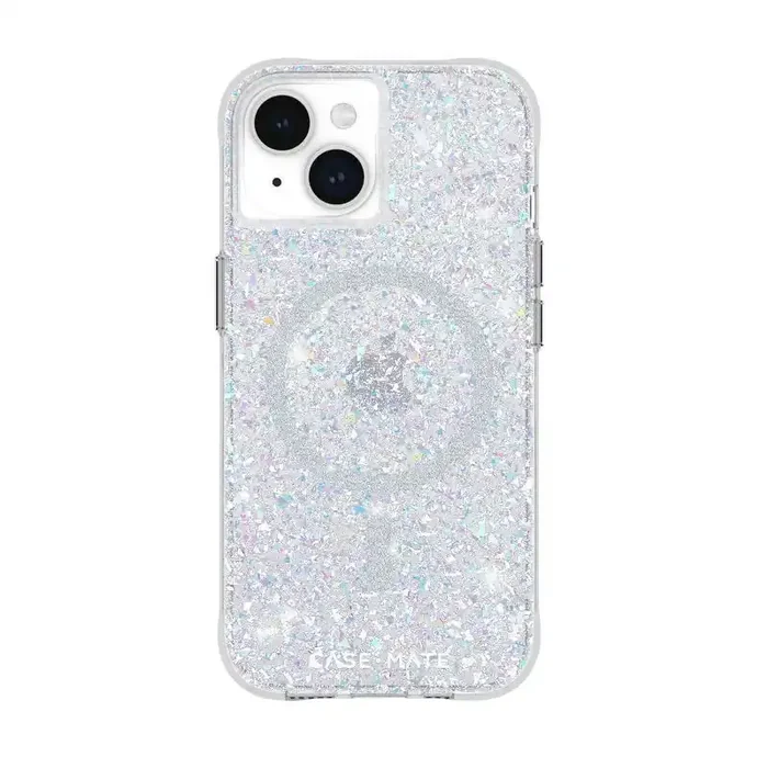 Case-Mate Apple iPhone16e/iPhone 15/iPhone 14/iPhone 13 Case with MagSafe – Twinkle Diamond Bump & Impact Resistant