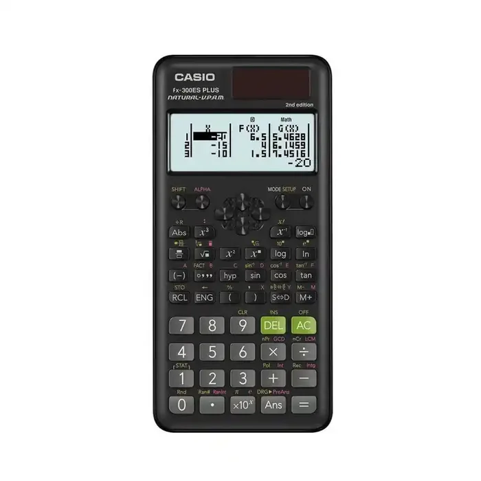 Casio FX-300 Scientific Calculator – Black Approved for SAT, ACT, AP Calculus