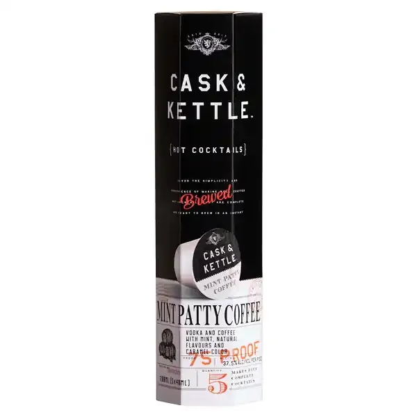 Cask & Kettle Mint Patty Hard Coffee K-Pods / Pods)