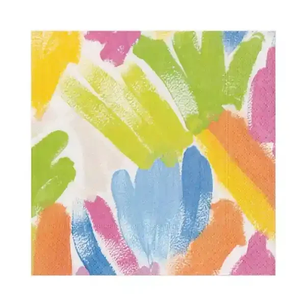 Caspari Brushstroke Paper Lunch Napkins