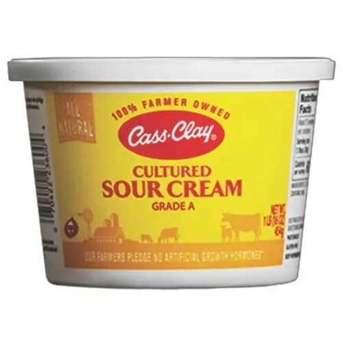 Cass Clay Cass-Clay® cultured sour cream – 16 oz
