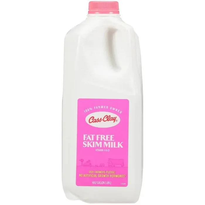 Cass Clay Skim Milk – 0.5gal