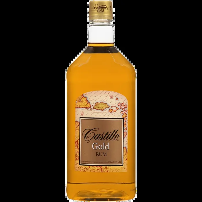 Castillo Gold Rum Liquor 40% 175Cl/1.75L