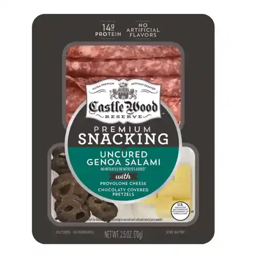 Castle Wood Reserve Genoa Salami Snack