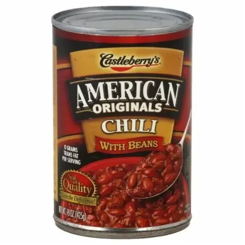 Castleberry‘s Chili W/Beans