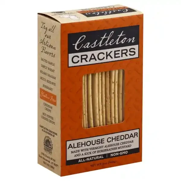 Castleton Crackers Alehouse Cheddar Crackers