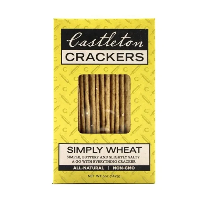 Castleton Crackers Castleton Simply Wheat Crackers – 6 OZ