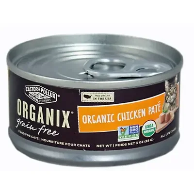 Castor & Pollux Organix Chicken Pate Recipe Dog Food