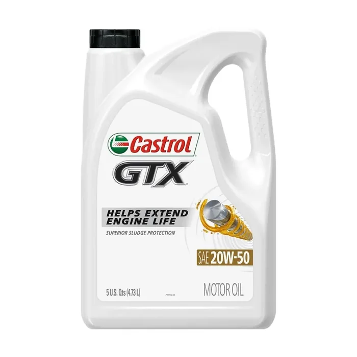 Castrol Gtx Sae 20W-50 Motor Oil