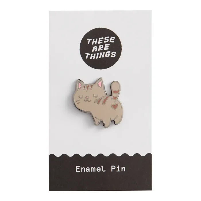 Cat Butt Enamel Pin