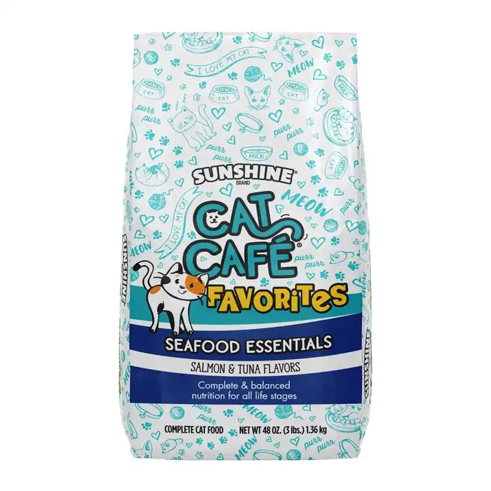 Cat Cafe Gourmet Seafood Essentials Dry Cat Food
