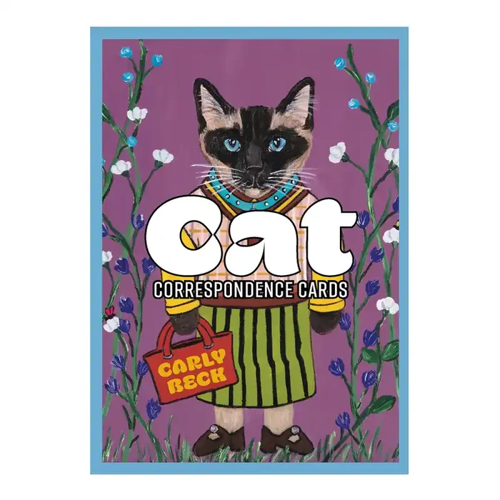 Cat Correspondence Postcard Book 20 Count