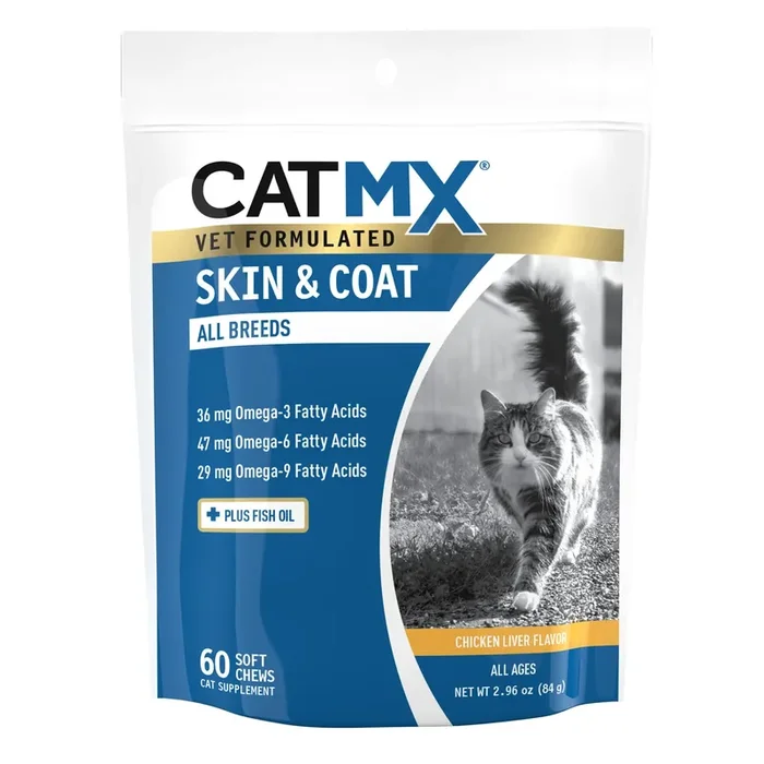 Cat MX Vet Formulated Omega Essentials Soft Chews – Chicken Liver