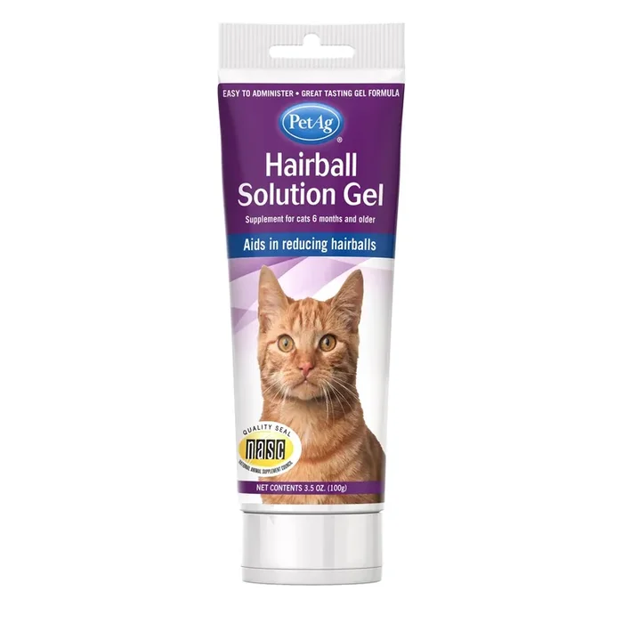 Cat-Sip Pet Ag PetAg Hairball Solution Gel Supplement for Cats