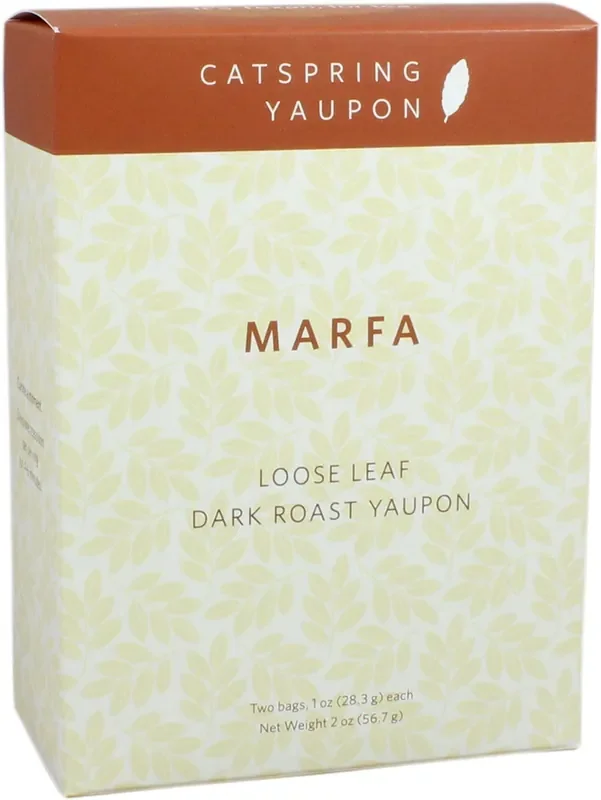 Cat Spring Marfa Dark Roast Yaupon Loose Leaf Tea