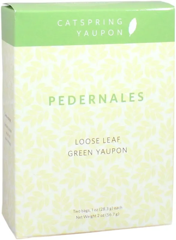 Cat Spring Pedernales Green Yaupon Loose Leaf Tea