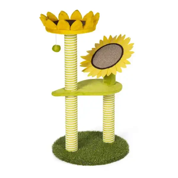 CAT TREE SUNFLOWER PLAYGROUND