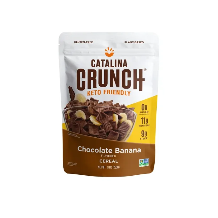 Catalina Crunch Chocolate Banana Keto Cereal (9Oz Bag)