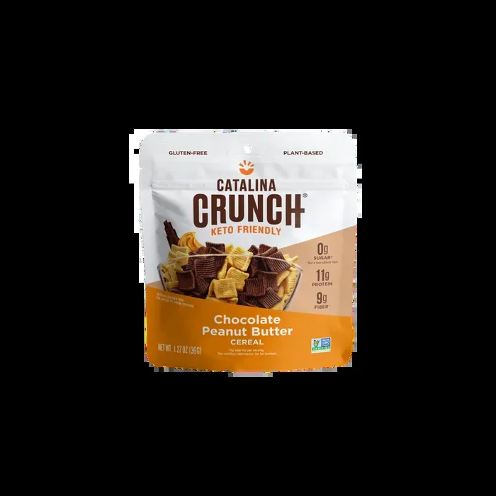 Catalina Crunch Single Serve Chocolate Peanut Butter Cereal – 1.27 oz