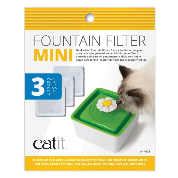 Catit Mini Fountain Filters – 3 Pack