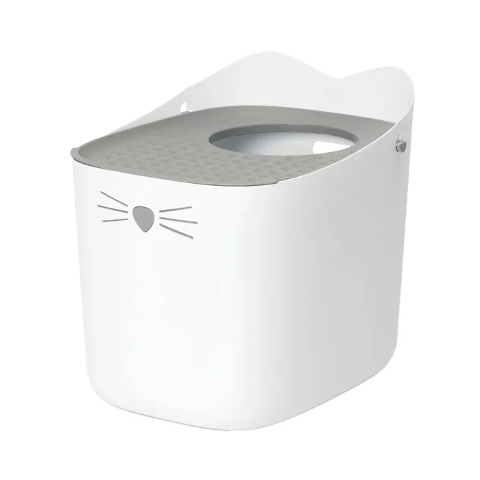 Catit Pixi Top Entry Cat Litter Box, White