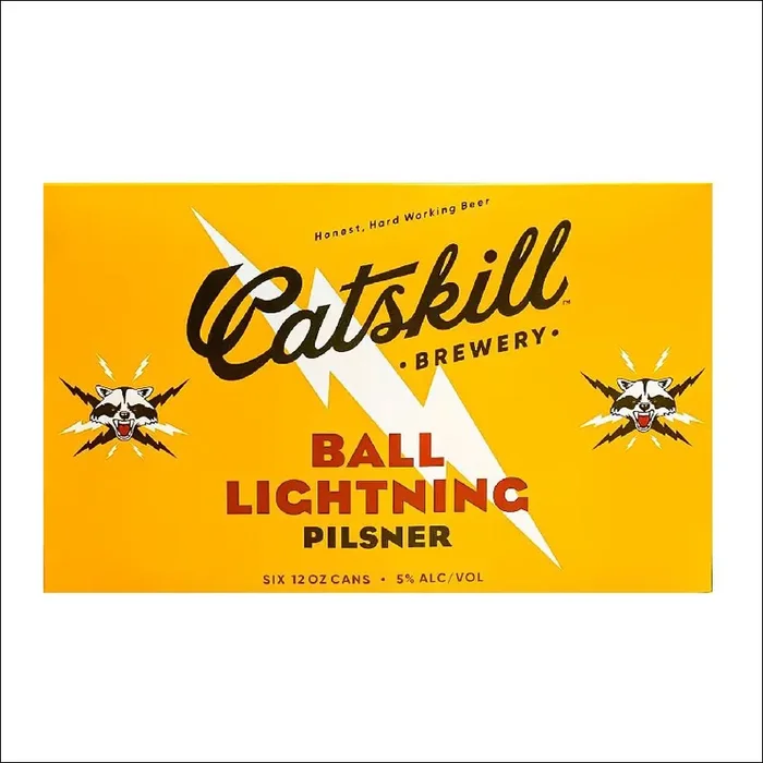 Catskill Ball Lightnin Pils 6Pk Cans
