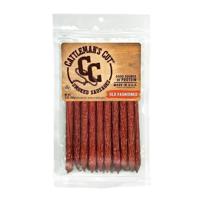 Cattlemen‘s Cut Old Fashioned Smoked Sausage Sticks – 12oz
