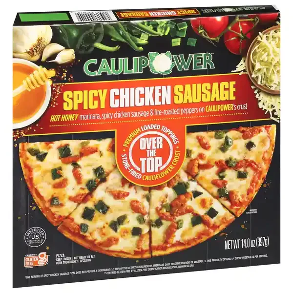 Caulipower Spicy Chicken Sausage Pizza 14.0 oz