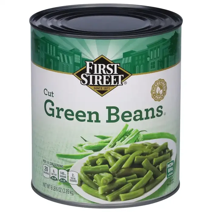 Cb22 First Street Cut Green Beans