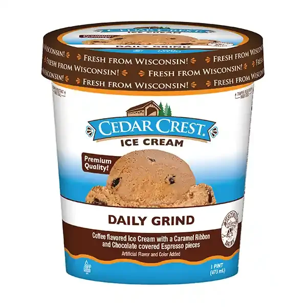 Cedar Crest Daily Grind Ice Cream 1 pt