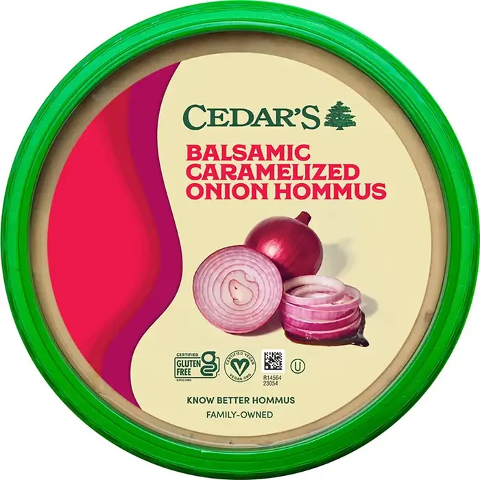 Cedar‘s Balsamic Caramelized Onion Hummus – 8 oz