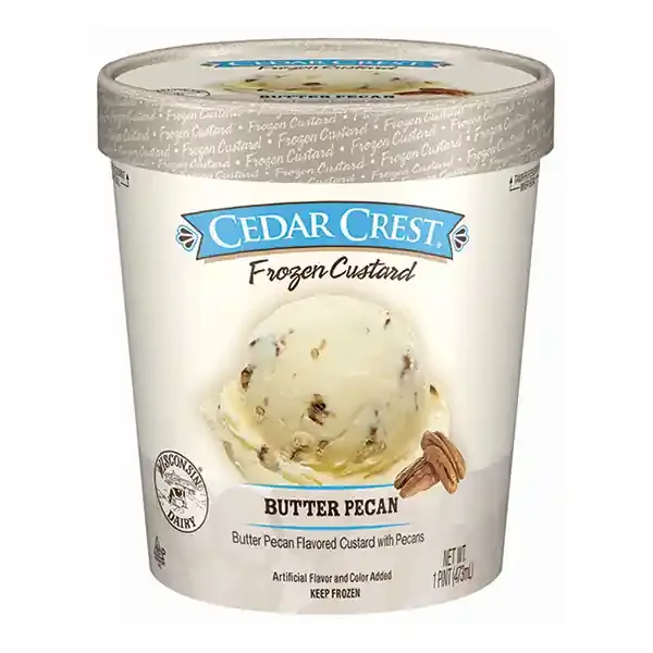 Cedar‘s Cedar Crest Butter Pecan Frozen Custard
