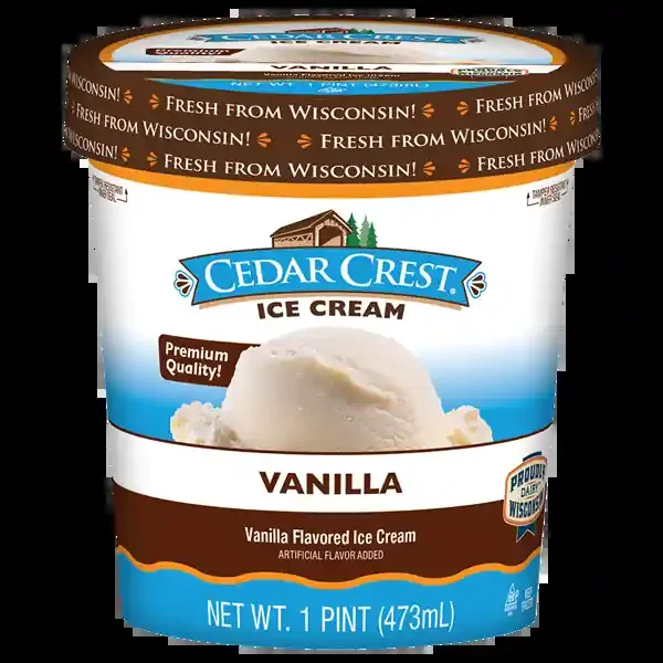 Cedar‘s Cedar Crest Vanilla Ice Cream