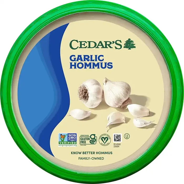 Cedar‘s Garlic Hummus 8 oz