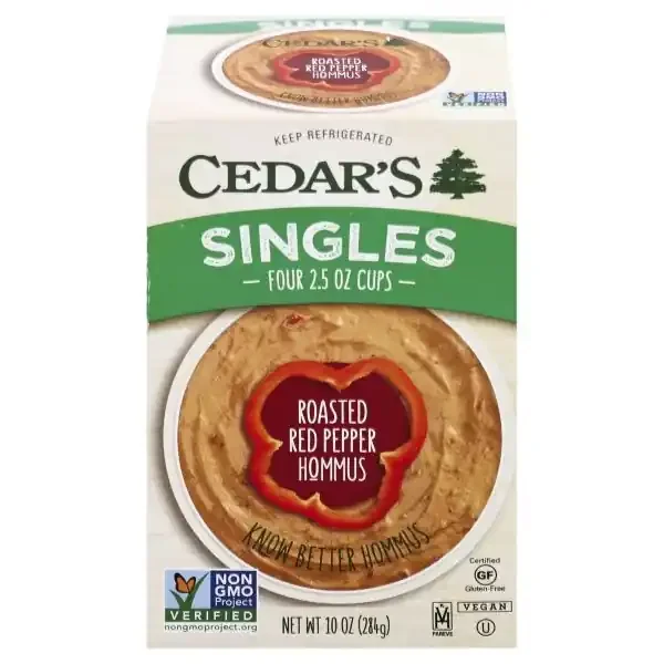 Cedar‘s Roasted Red Pepper Hommus