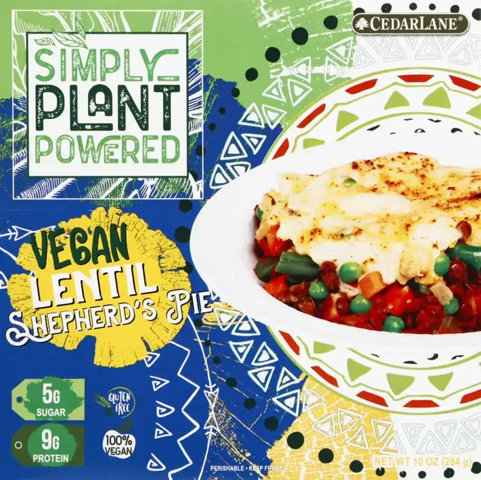 Cedarlane Simply Plant Powered Vegan Lentil Shepherd‘s Pie 10 oz