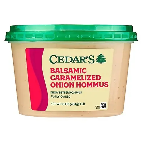 Cedars Balsamic Caramelized Onion Hummus – 16 Oz