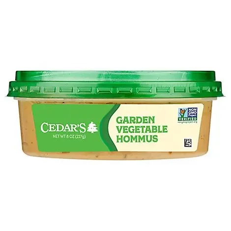 Cedars Garden Vegetable Hommus – 8 Oz