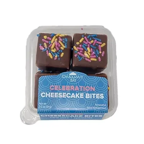 Celebration Cheesecake Bites 4 Count – 3.2 OZ